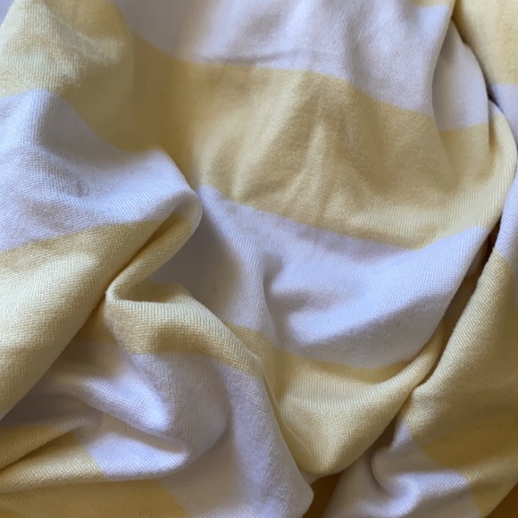 Size small yellow striped shirt - Picture 3 of 5